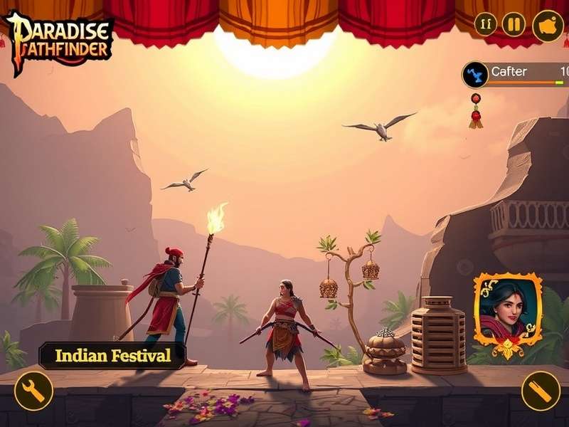 Paradise Pathfinder Gameplay Screenshot